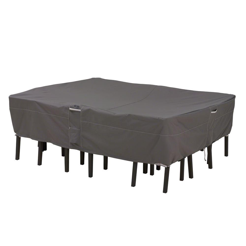 Classic Accessories Ravenna Medium Rectangularoval Patio Table And inside Patio Furniture Covers